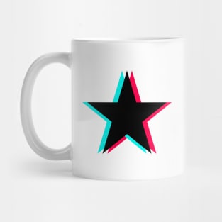 TikTok Star Black Mug